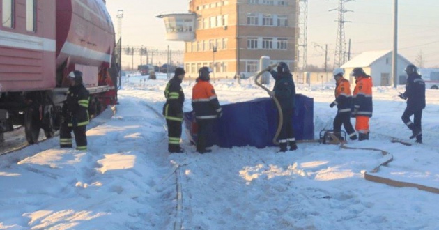 Пожарные поезда ФГП ВО ЖДТ России в феврале 2018 года 26 раз выезжали на пожары