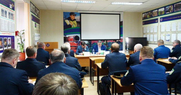 Генеральный директор С.В. Медведев с рабочим визитом посетил стрелковую команду станции Рязань