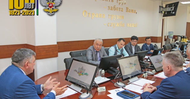 Встреча с представителями делегаций АО «НК «ҚТЖ» и АО «ВЖДО» Республики  Казахстан
