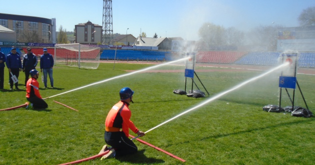 Сборная команда ведомственной охраны заняла третье место во Всероссийских соревнованиях по пожарно-прикладному спорту