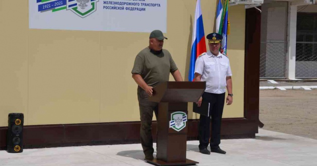 Открытие нового здания стрелковой команды в Южном филиале ФГП ВО ЖДТ России