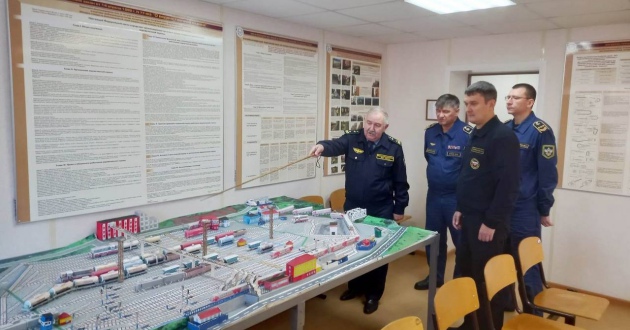 Проверка организации служебной деятельности в Волжском филиале ведомственной охраны железнодорожного транспорта Российской Федерации