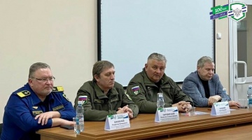 Служебное совещание в управлении Северобайкальского отряда филиала Предприятия на Восточно-Сибирский ж.д.