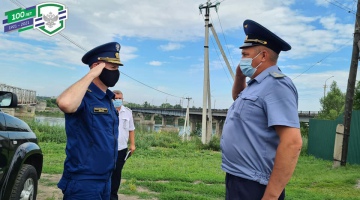 Проверка работы структурных подразделений по охране особо важных железнодорожных объектов Абаканского региона Красноярской ж.д.