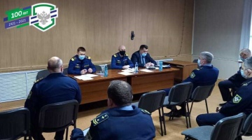 Проверка директором филиала на Красноярской ж.д. И.В.Артюшиным структурных подразделений Мариинского узла