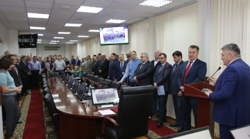 Торжественное собрание в честь Дня создания ведомственной (военизированной) охраны