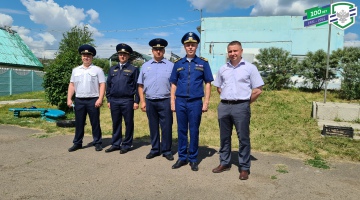 Совместная проверка организации работы стрелковой команды станции Красноярск-Восточный Красноярского отряда ведомственной охраны