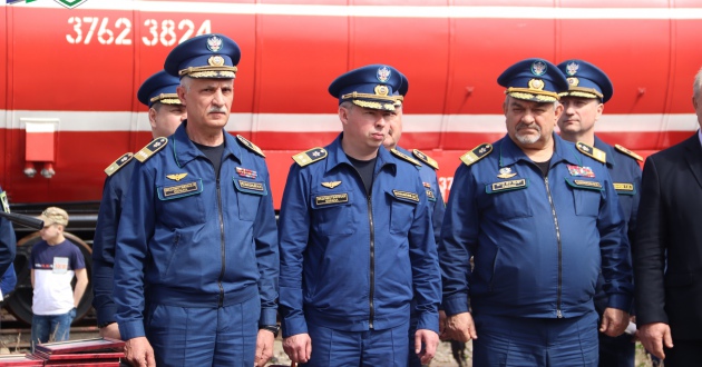 100 лет со дня создания пожарных поездов