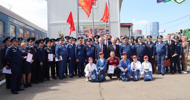 100 лет со дня создания пожарных поездов