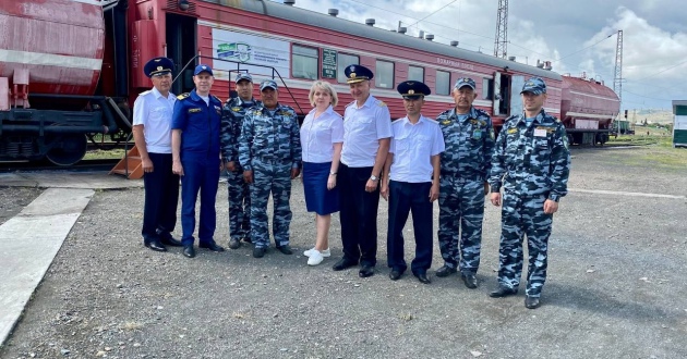 Рабочая поездка заместителя генерального директора ФГП ВО ЖДТ России Т.В. Пахомовой в филиал Предприятия на Красноярской ж.д.