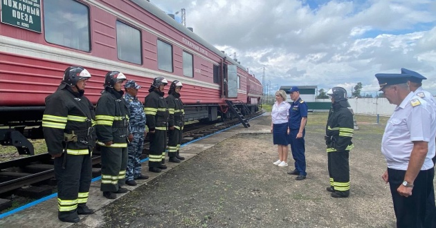 Рабочая поездка заместителя генерального директора ФГП ВО ЖДТ России Т.В. Пахомовой в филиал Предприятия на Красноярской ж.д.