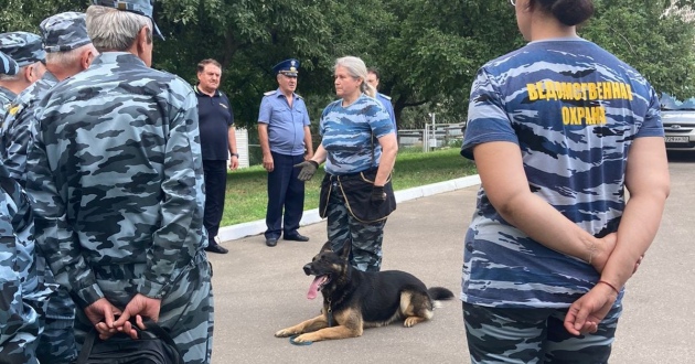 Организация служебного собаководства в подразделениях филиала ФГП ВО ЖДТ России на Московской железной дороге