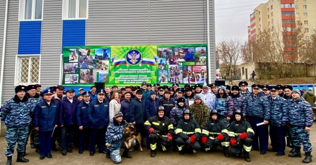 Новое здание для работников стрелковой команды станции Рузаевка в филиале ФГП ВО ЖДТ России на Куйбышевской ж.д.