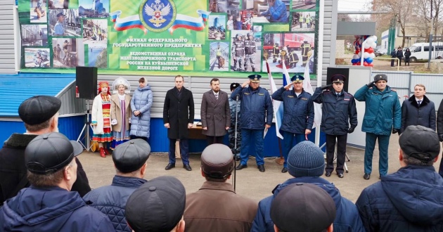 Новое здание для работников стрелковой команды станции Рузаевка в филиале ФГП ВО ЖДТ России на Куйбышевской ж.д.