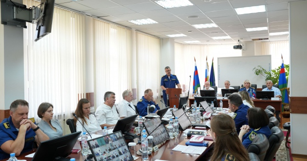 Совместное расширенное заседание по подведению итогов выполнения Коллективного договора ФГП ВО ЖДТ России  за первое полугодие 2024 года