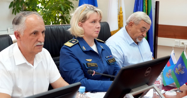 Совместное расширенное заседание по подведению итогов выполнения Коллективного договора ФГП ВО ЖДТ России  за первое полугодие 2024 года