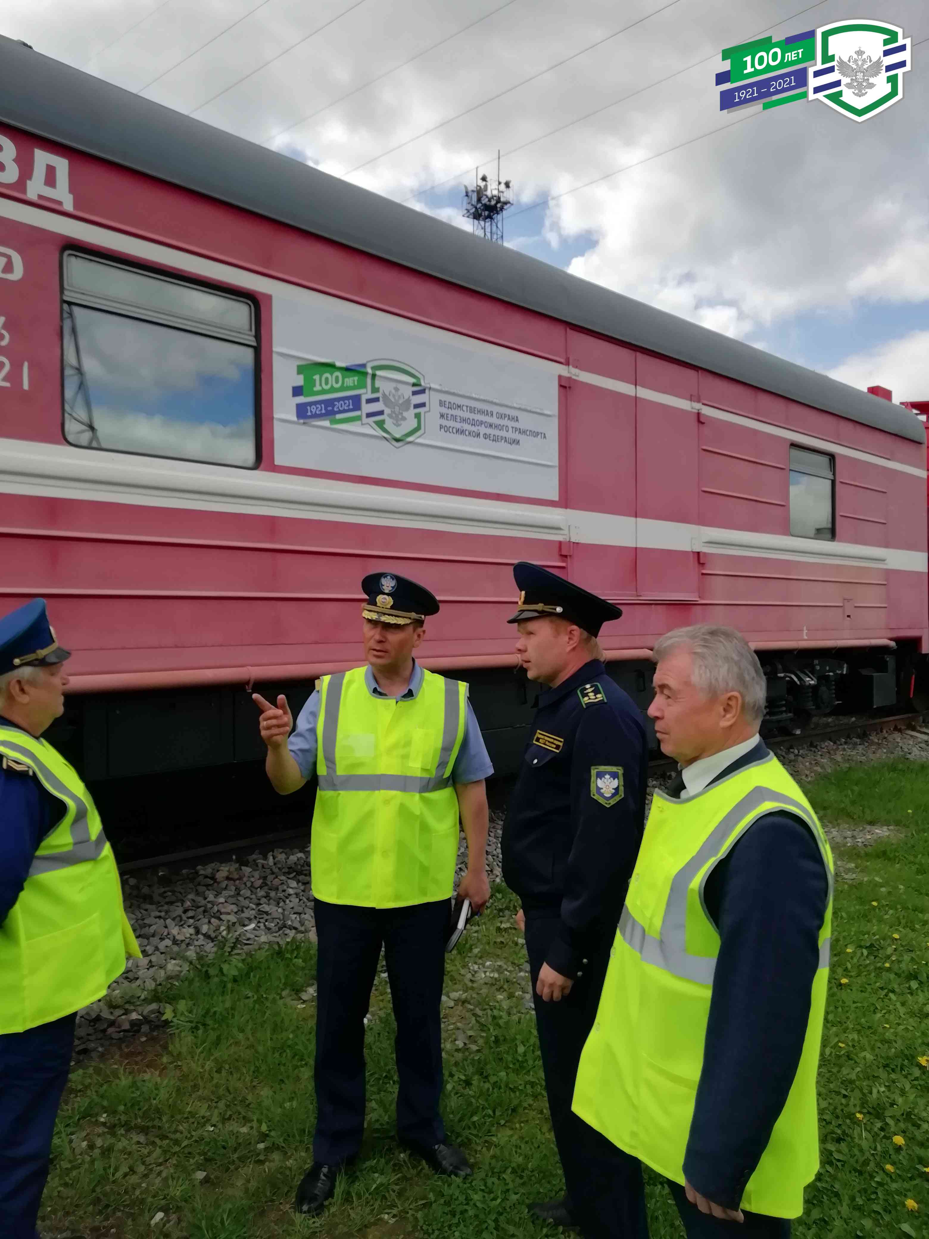 Выездная проверка директором филиала ФГП ВО ЖДТ России на Северной железной  дороге Соболевым М.В. подразделений, дислоцирующихся на станции Лоста  Вологодского региона