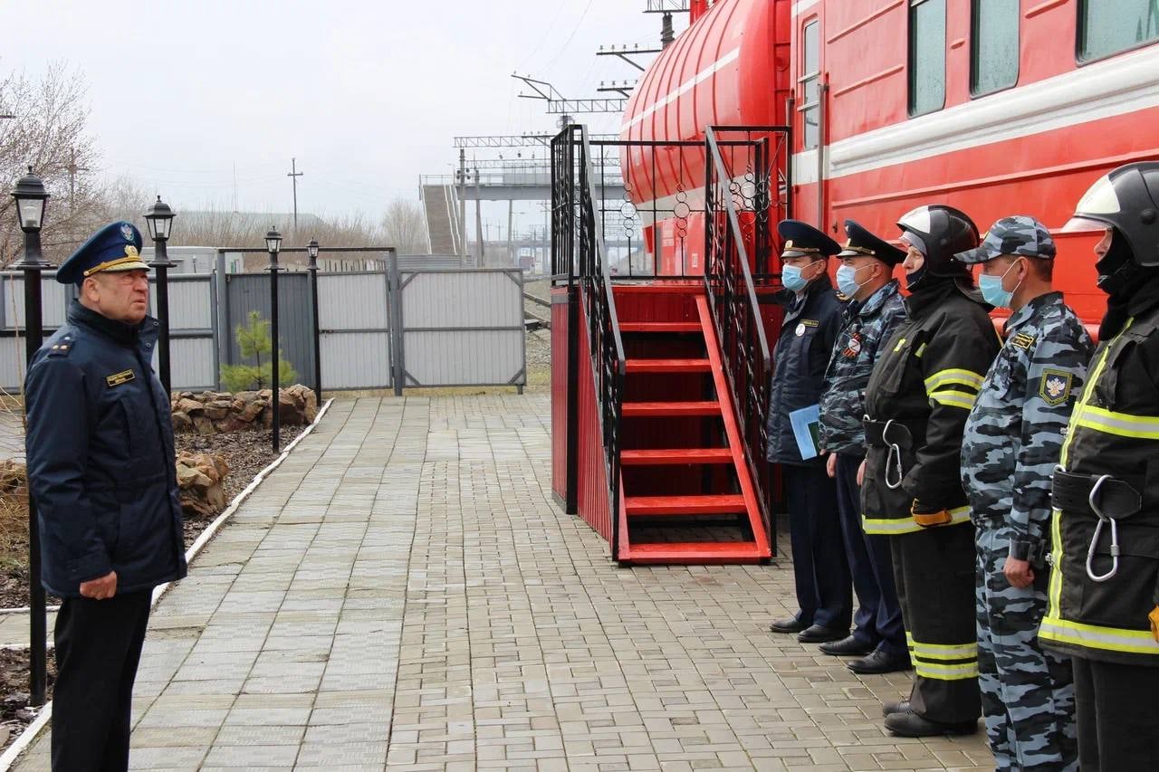 Проверка подразделений филиала ФГП ВО ЖДТ России на Западно-Сибирской  железной дороге