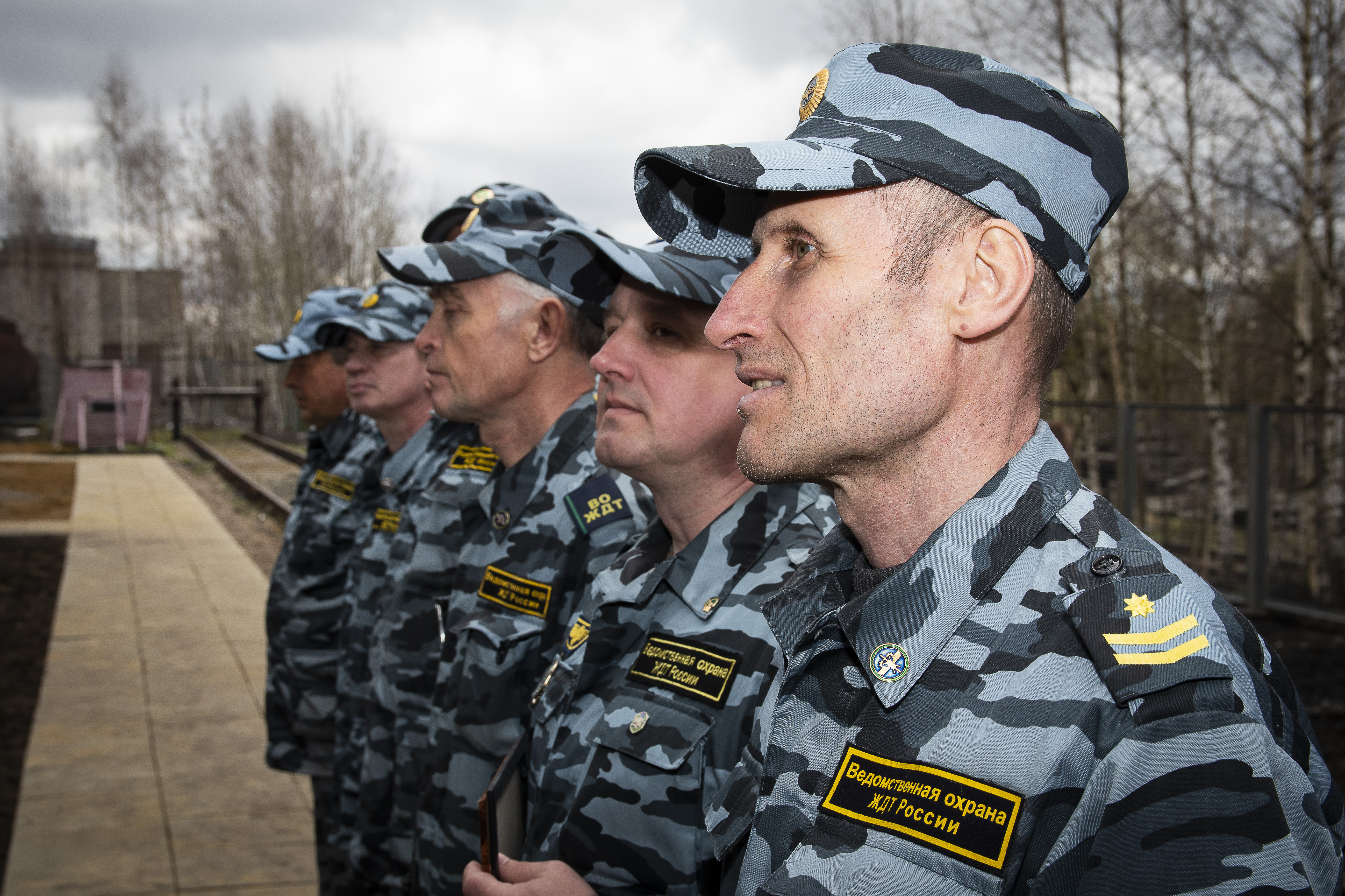 Торжественное открытие жилого модуля пожарного поезда станции Рыбинск  филиала ФГП ВО ЖДТ России на Северной железной